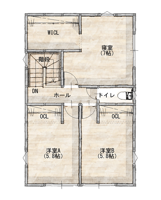 イエテラス 28坪A 3LDK
